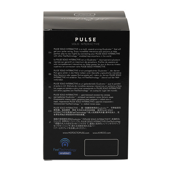 Wibrujący Masturbator Z Możliwością Sterowania Aplikacją Pulse Solo Interactive Hot Octopuss