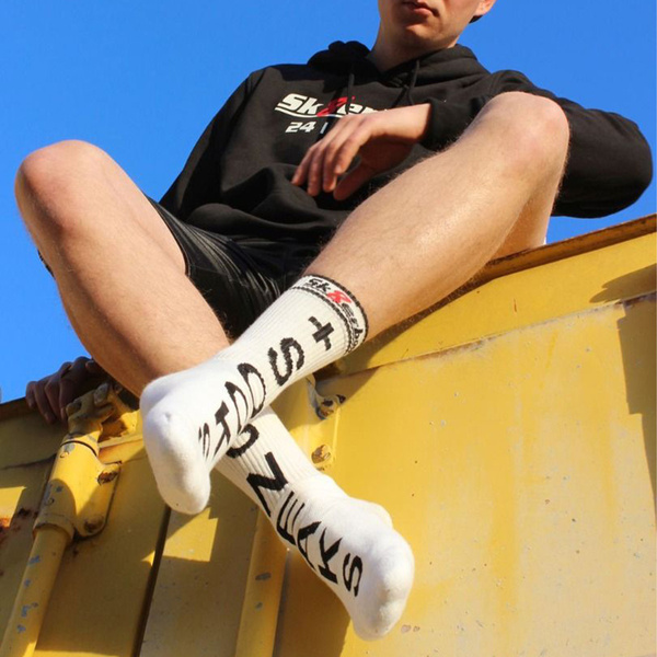 Skarpety Sk8erboy SNEAKS + SOCKS Socks White 39-42