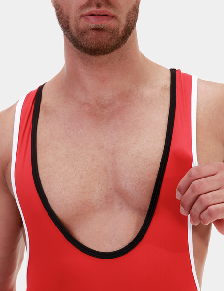Barcode Singlet Allan Red-Black-White S
