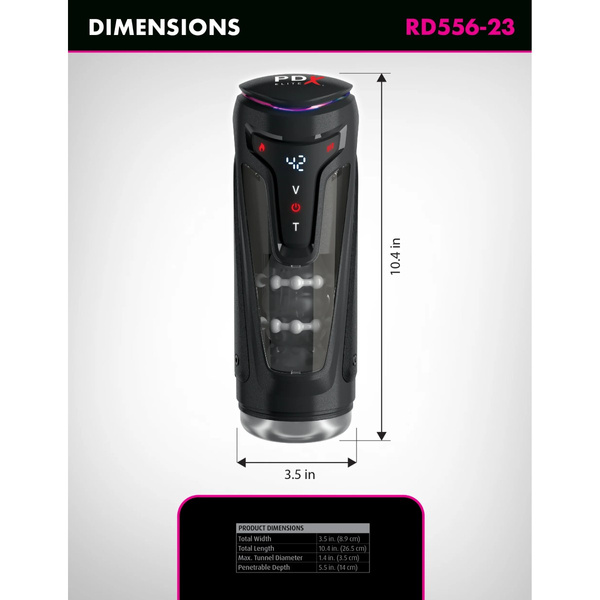 Masturbator Moto-Bator Pro PDX Elite 