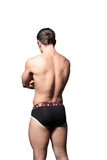 Andrew Christian Almost Naked Retro Brief Black/Red S