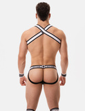 Джокстрапи Jockstrap Bottom Black-White Xl Barcode Berlin