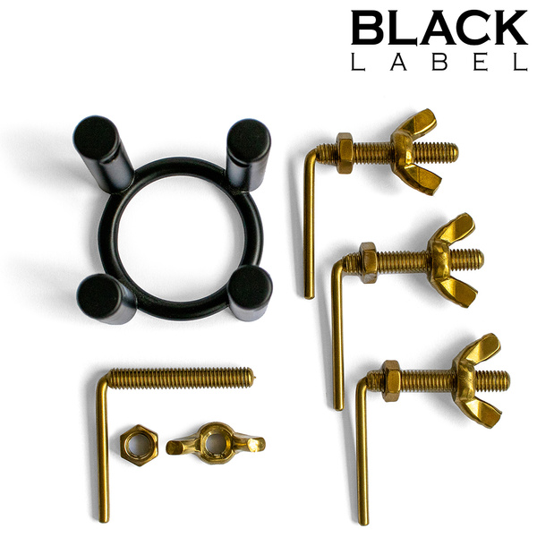 4-Way Urethral Stretcher Black/Gold Black Label 