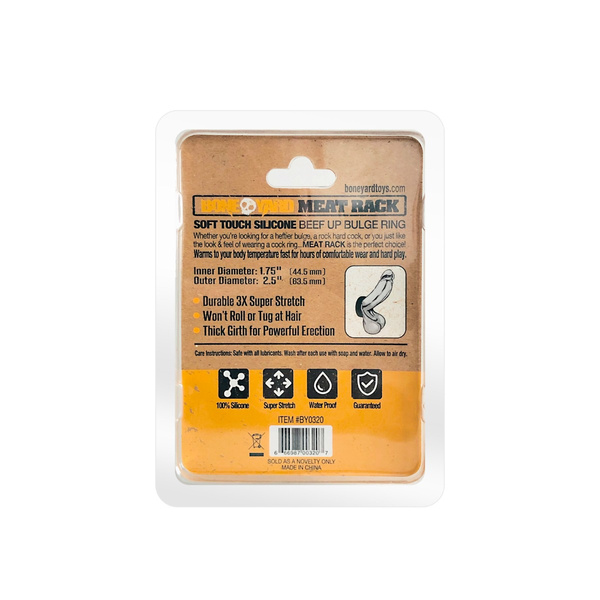 Boneyard Meat Rack Cockring Black