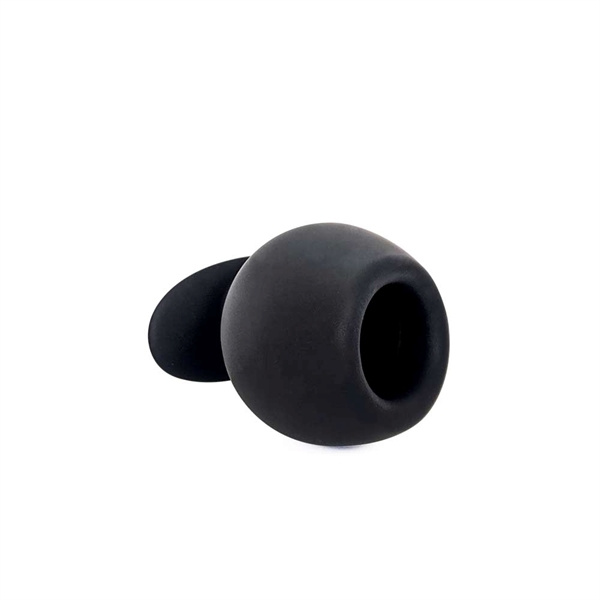 Силіконовий тунель Chalice Silicone Tunnel Plug Black L Brutus