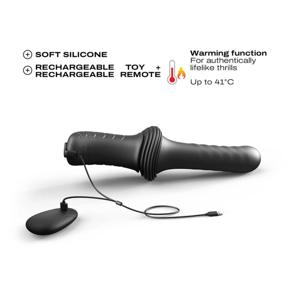 Вібратор з рухом поступальним Deep Orgasm Dorcel