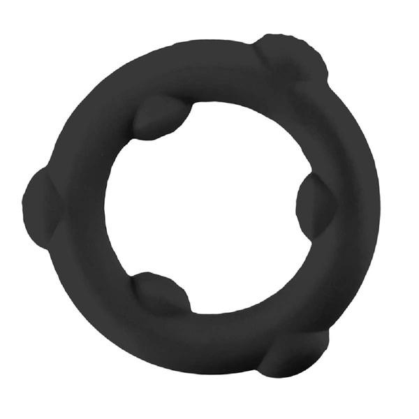 Пояс ерекції [SIL] SPINNER Cockring Black Oxballs