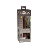 Dildo 18Cm King Cock Elite Dual Density Vibrating Cock Pipedream