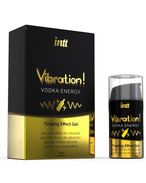 Żel Stymulujący Chłodzący Vibration! Vodka 15 Ml intt