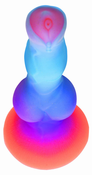 Creature Cocks Space Cock Glow in the Dark Silicone Alien Dildo