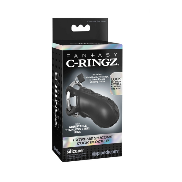 Fantasy C-Ringz Extreme Silicone Cock Blocker