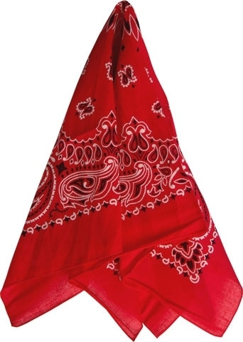 Czerwona bandana Mister B Hanky Red