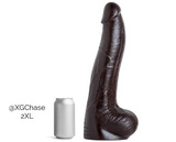 Dildo XG Chase Soft Dark Brown Vac XL Mr Hankeys