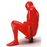 Ділдо Стероїд ABS14 Breaststroke 33 x 10см Увесь чорний