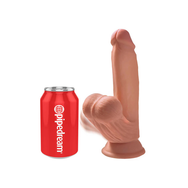 Дилдо 18 см King Cock Triple Density Cock With Balls Tan Pipedream