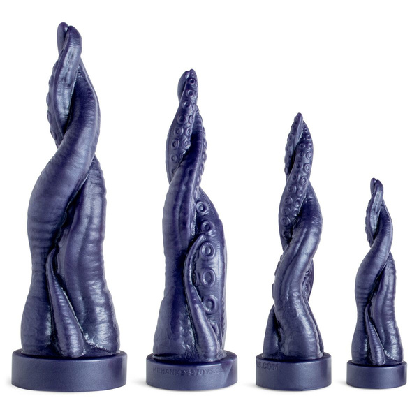 Dildo Davy's Tendrils Soft Metallic Purple Vac XS Mr Hankeys