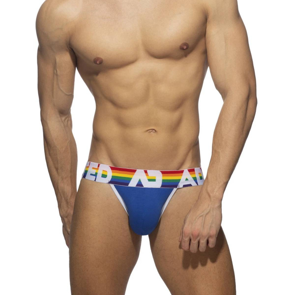 Zestaw jockstrapów Addicted 6 Pack Rainbow Jock XL