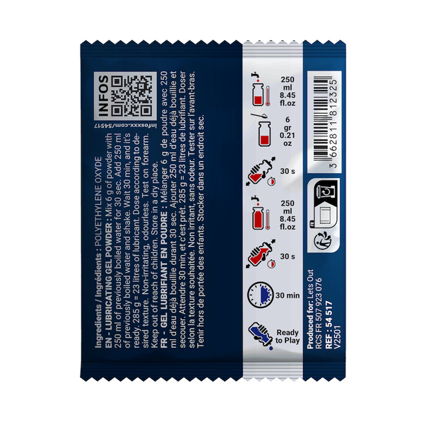 Fuck&Fist лубрикант для фістингу в порошку пакетик FF Powder 6g