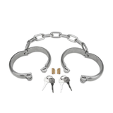 Prowler Heavy Duty Ankle Cuffs Silver