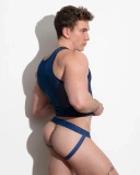 Aspen Mesh Майка Синій S CellBlock13