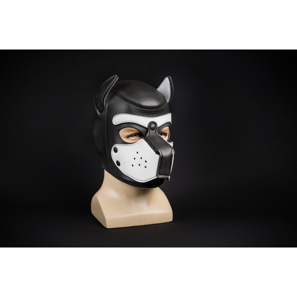 Mr-S-Leather Neoprene Puppy Hood White M