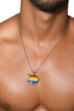 Andrew Christian Pride Unicorn Necklace