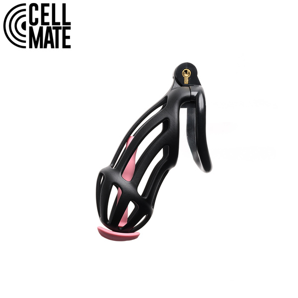 Centurion Chastity Cage Black Size 4 CELLMATE