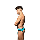 Andrew Christian CoolFlex Modal Active Jock w/ Show-It Teal S