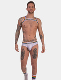 Uprząż Harness Pride White Xl Barcode Berlin