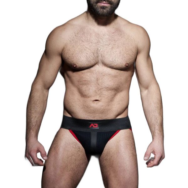 Джокстрапи Fetish Rib Jock Red M Addicted