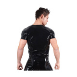 T-Shirt black M LateX