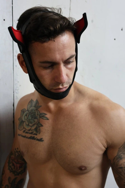 Maska Psa Poundtown Pup Mask 2.0 Red Breedwell