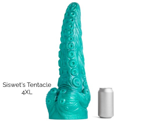 Dildo Siswet's Tentacle Soft Metallic Purple Vac 4XL Mr Hankeys