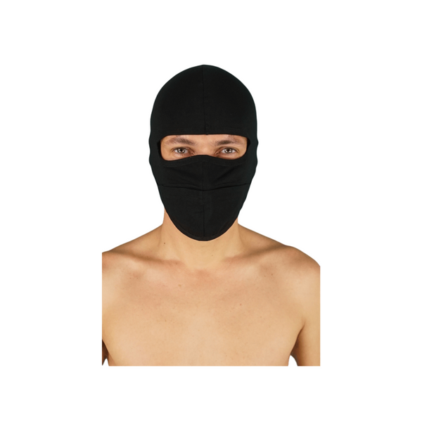 Cotton Mask US Sneaker Black Aasssoxx