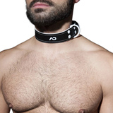 Нашийник Fetish Leather Collar White Addicted