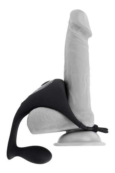 Wibrujący korek analny z pierścieniem Gender X Back It Up 