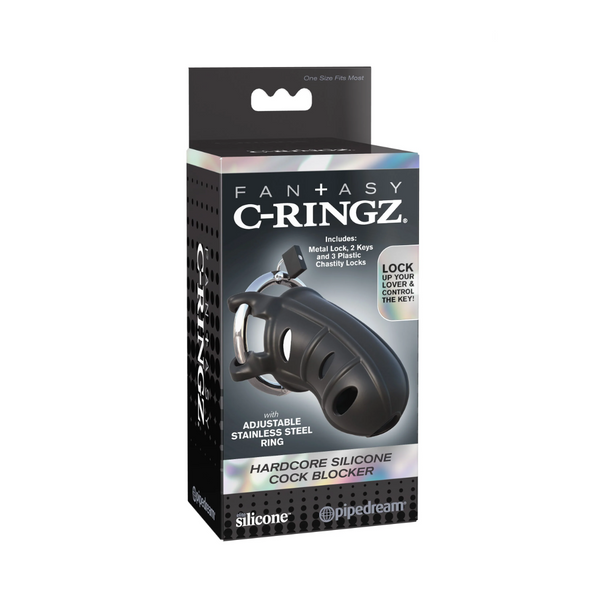 Fantasy C-Ringz Hardcore Silicone Cock Blocker