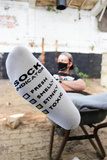 Skarpety dla miłośników intensywnie pachnących soxów Sk8erboy SMELLY Socks White 39-42