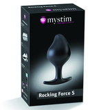 Rocking Force Buttplug S Korek Analny Do Elektrostymulacji Czarny Mystim Rocking Force Buttplug S korek analny do elektrostymulacji czarny