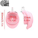 Pas cnoty Pussyfyer Chastity Cage Pink CELLMATE