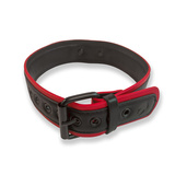 Vegan Puppy Collar Black-Red Brutus