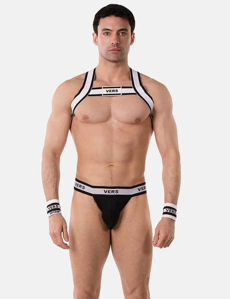 Jockstrapy Jockstrap Vers Black-White M Barcode Berlin
