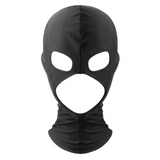 BDSMaster Open n°3 Black balaclava with zip
