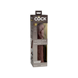 Ділдо 28 См King Cock Elite Dual Density Silicone Cock Brown Pipedream