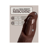 Dildo 23Cm King Cock Elite Dual Density Vibrating Cock Pipedream