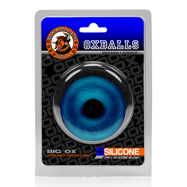 Big Ox Cockring Blue Oxballs 