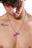Necklace with Pendant Inscription Daddy Andrew Christian Daddy Necklace