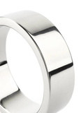 Steel MEGA WIDE Cock Ring XL Titus