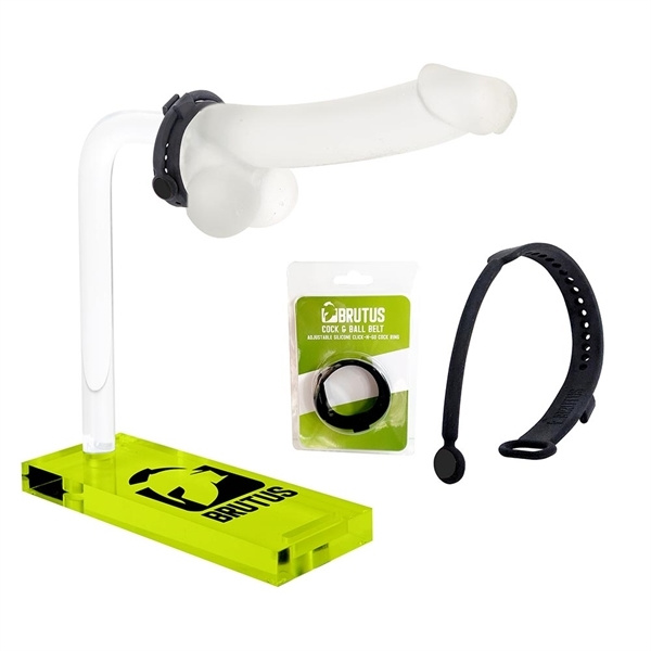 Adjustable Click-N-Go Cock Ring Brutus