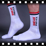 SneakFreaxx skarpetki Socks White - Red